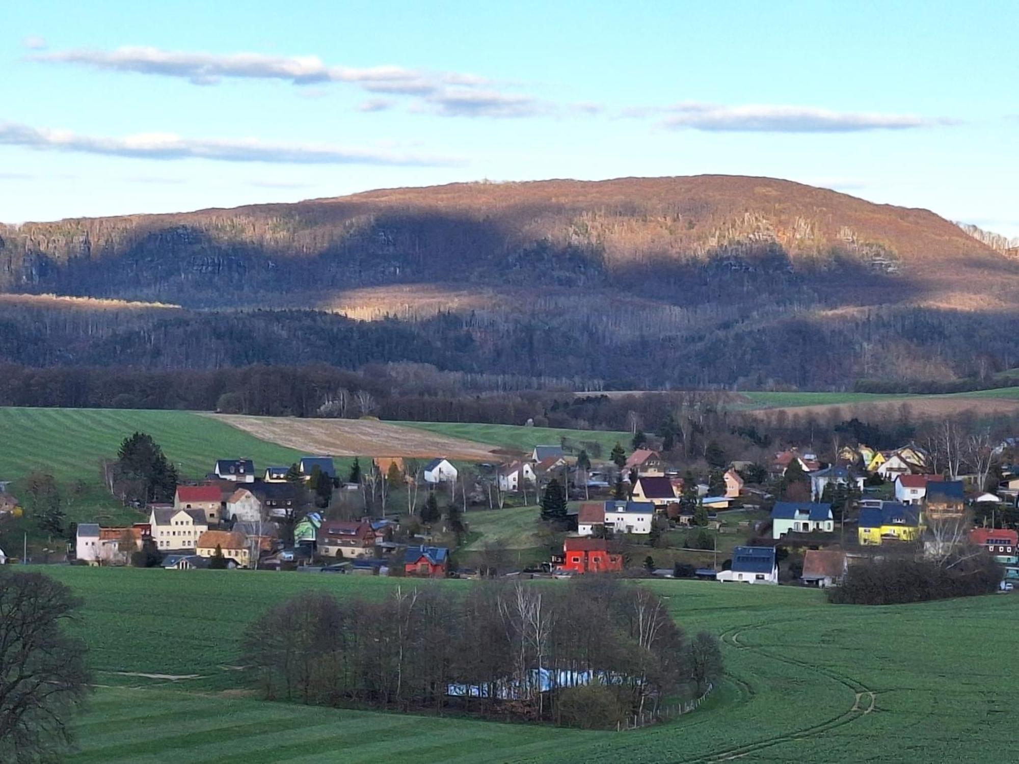 Ferienwohnung Blick Zum Zirkelstein Reinhardtsdorf-Schona Экстерьер фото